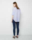Oversized Stand Collar Shirt