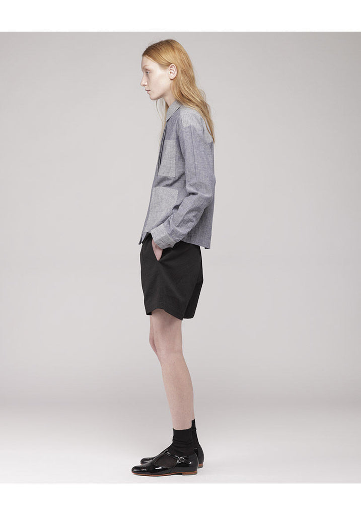 Chambray Patch Pocket Shirt