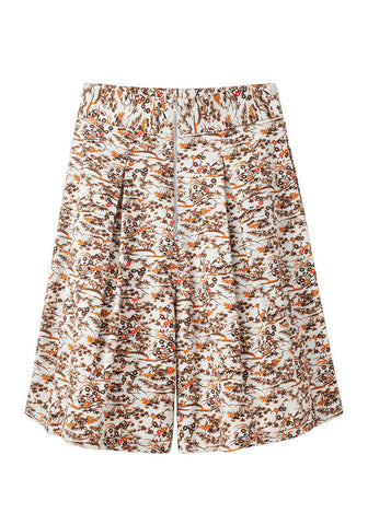 Deep Pleat Skort