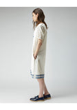 Embroidered Peasant Dress
