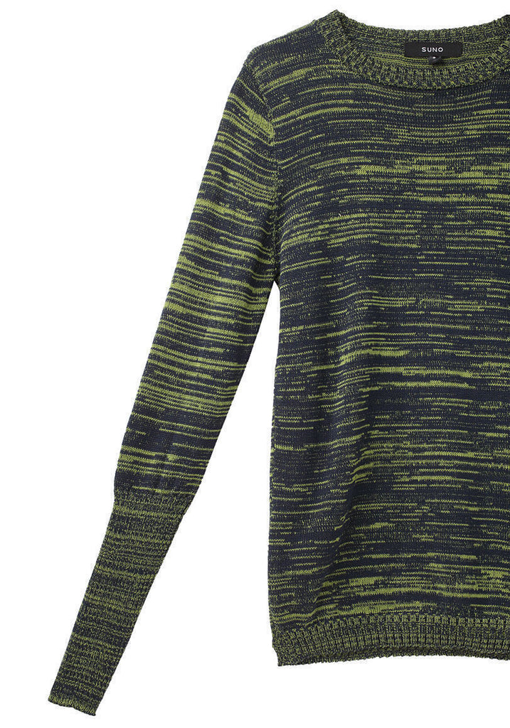 Melange Crewneck Sweater