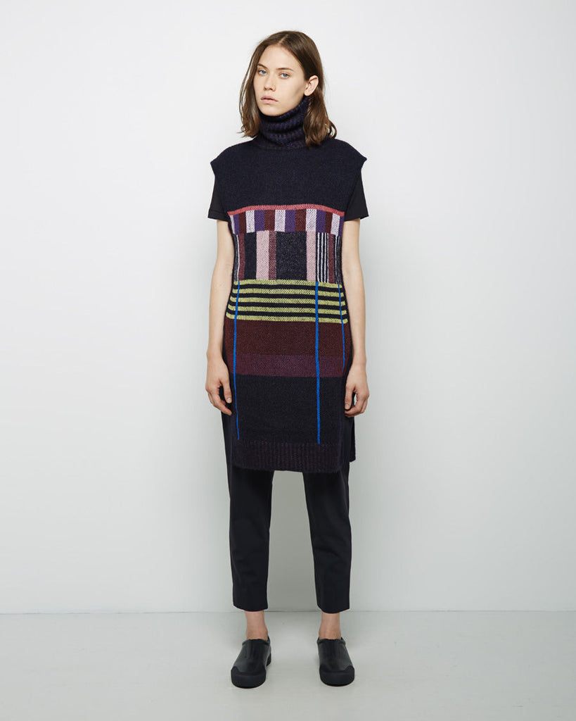 Mohair Turtleneck Poncho