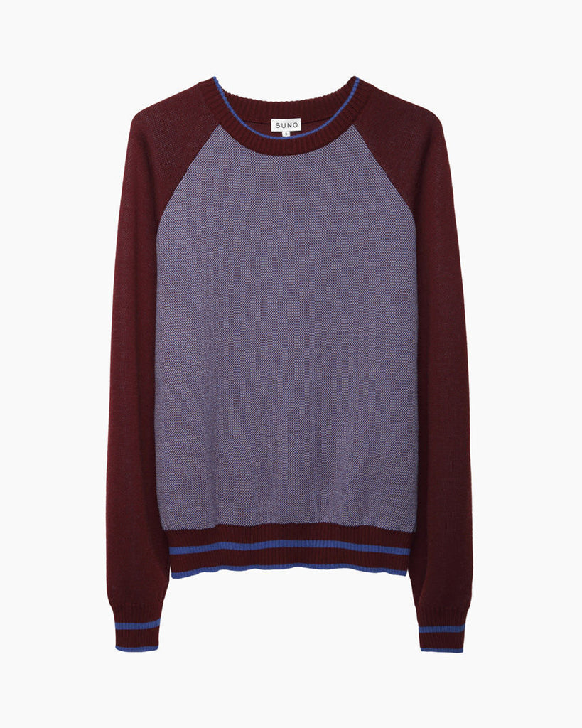 Optical Knit Raglan
