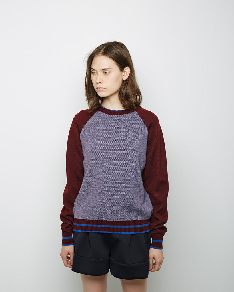 Optical Knit Raglan