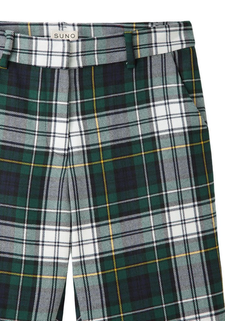 Plaid Trouser