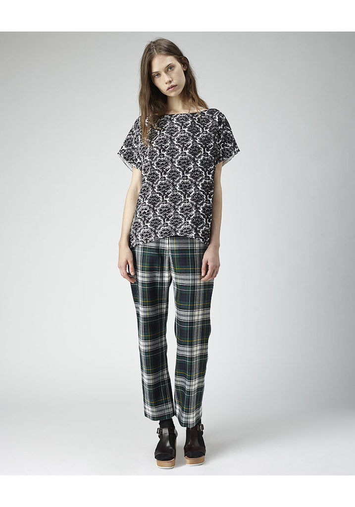 Plaid Trouser