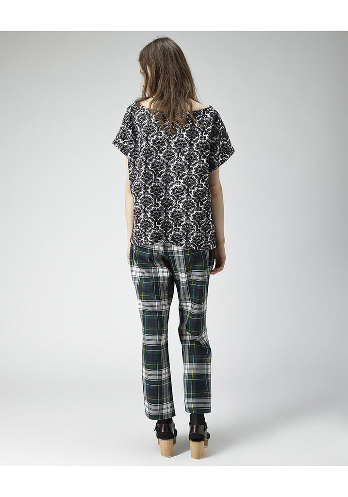 Plaid Trouser