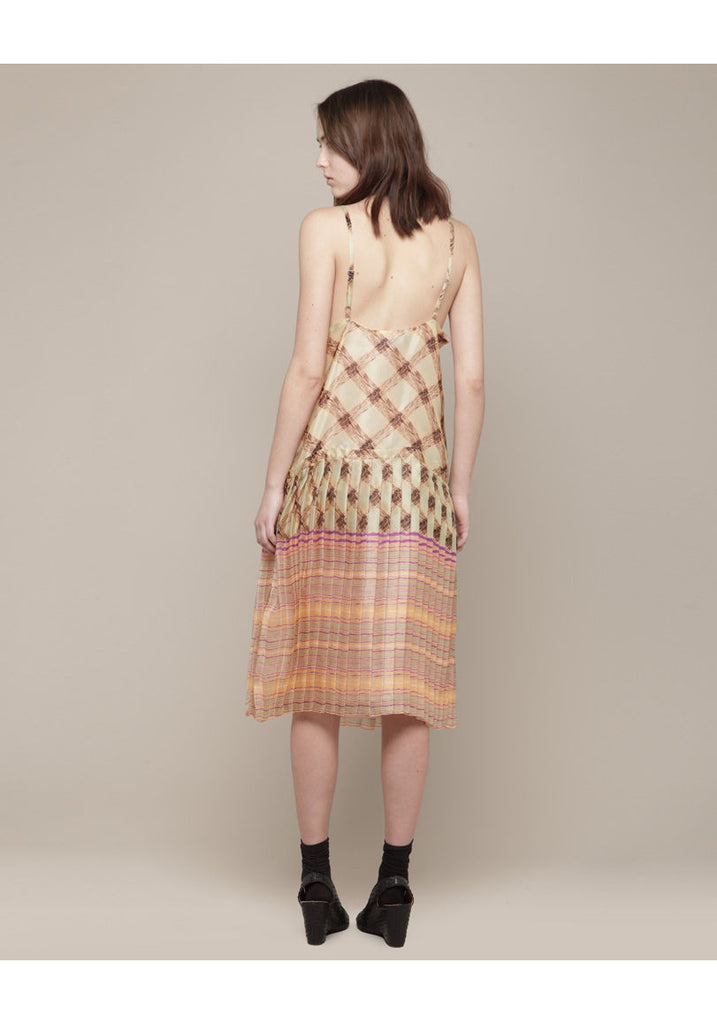 Pleated Camisole Dress