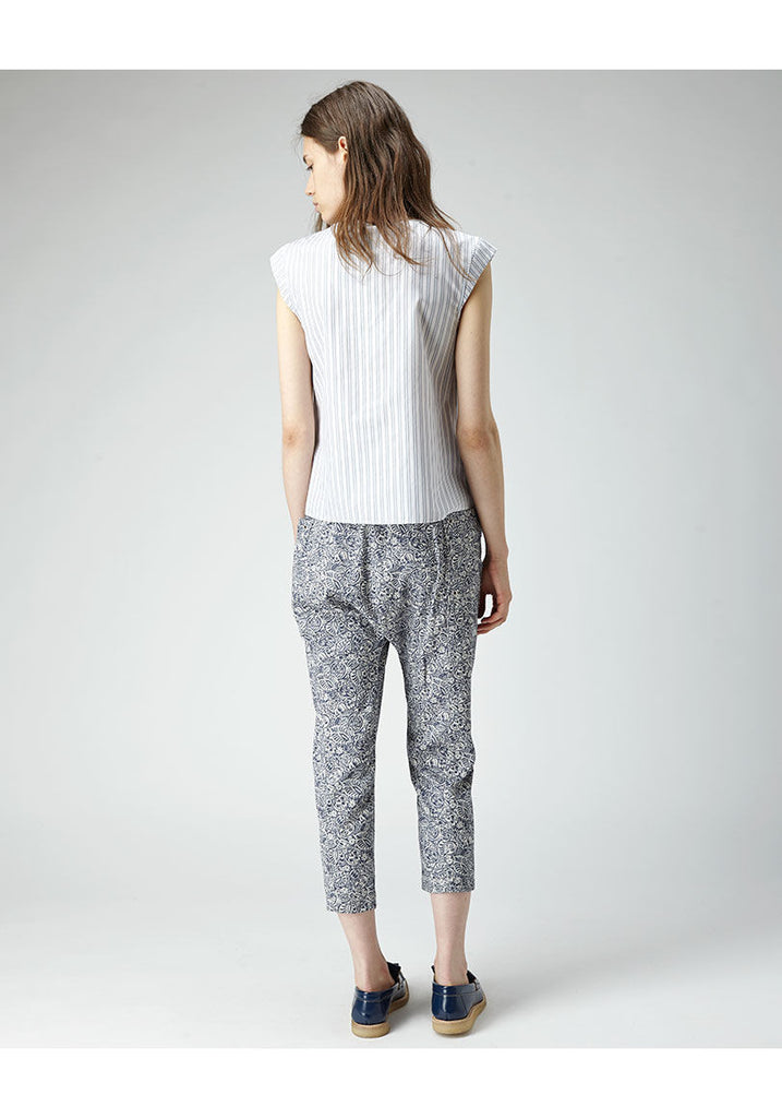 Printed Cropped Pant