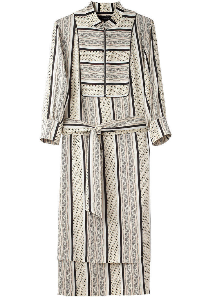 Printed Layers Dress