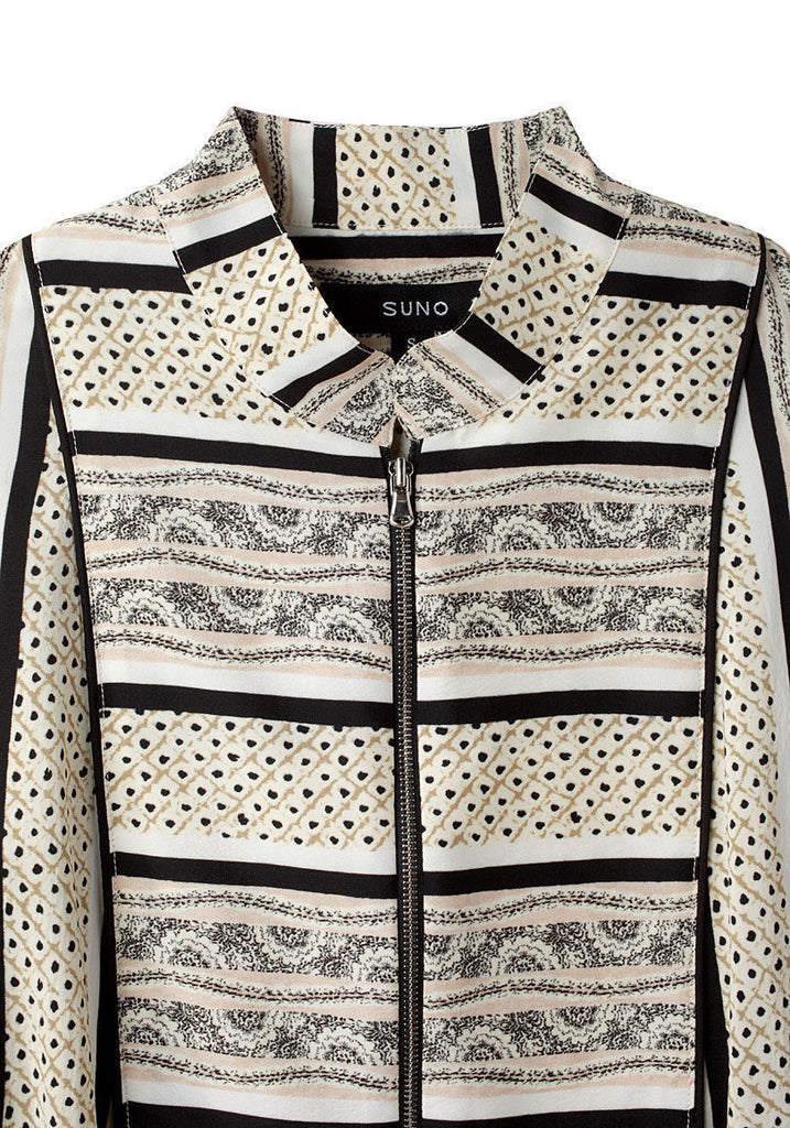 Printed Layers Dress