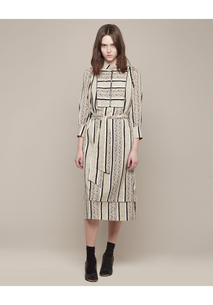 Printed Layers Dress