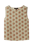 Sleeveless Shell Top
