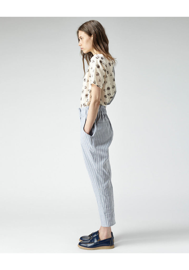 Striped Cropped Pant