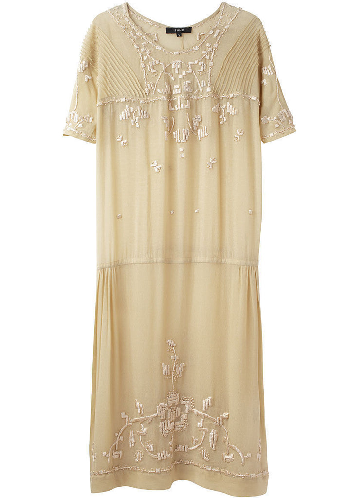 Thread Embroidery Dress