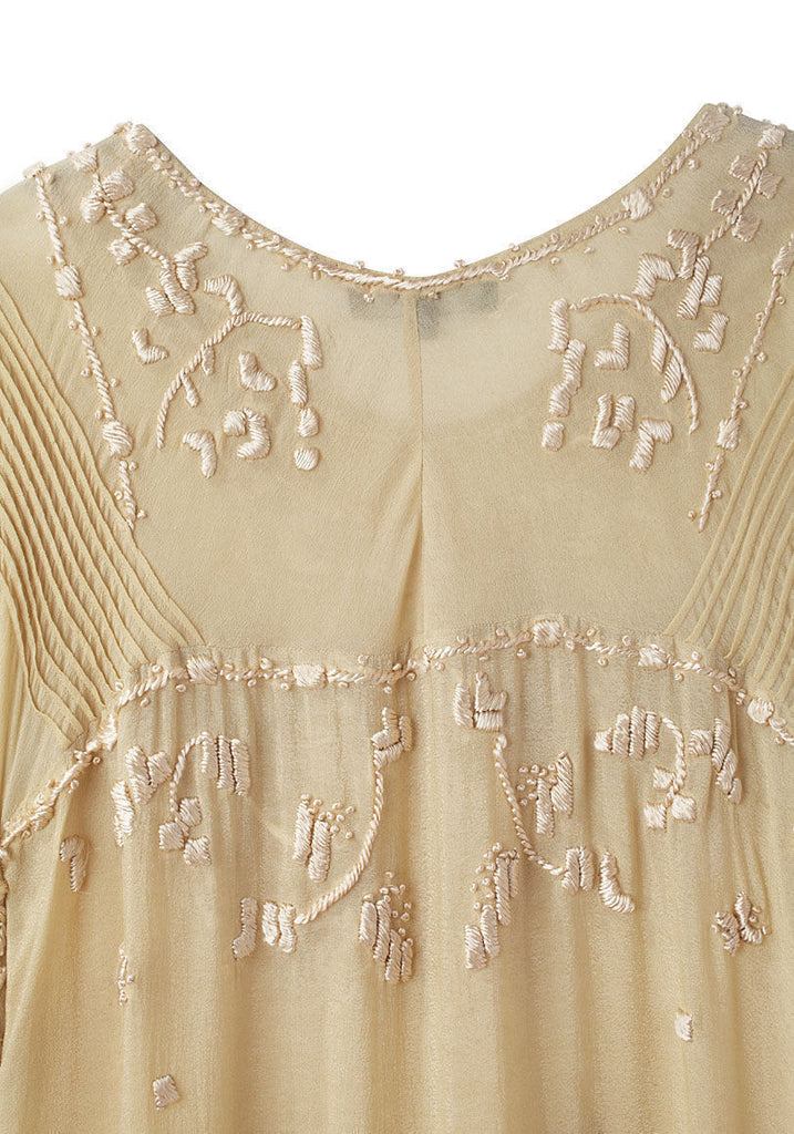 Thread Embroidery Dress