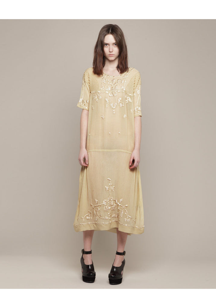 Thread Embroidery Dress