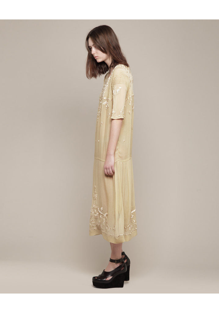 Thread Embroidery Dress