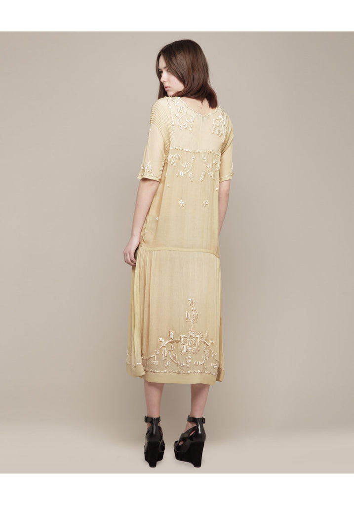 Thread Embroidery Dress