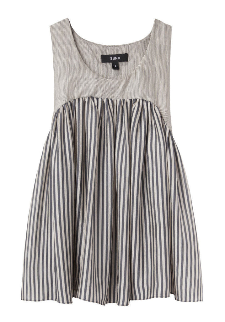 Yoke Pleated Tank