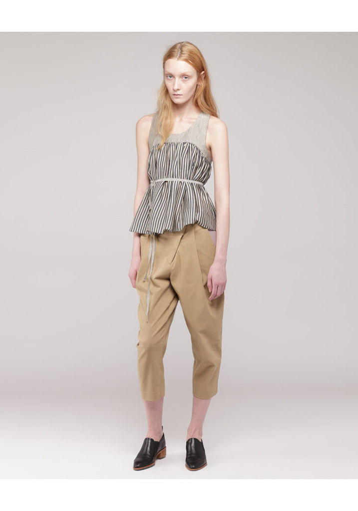 Yoke Pleated Tank
