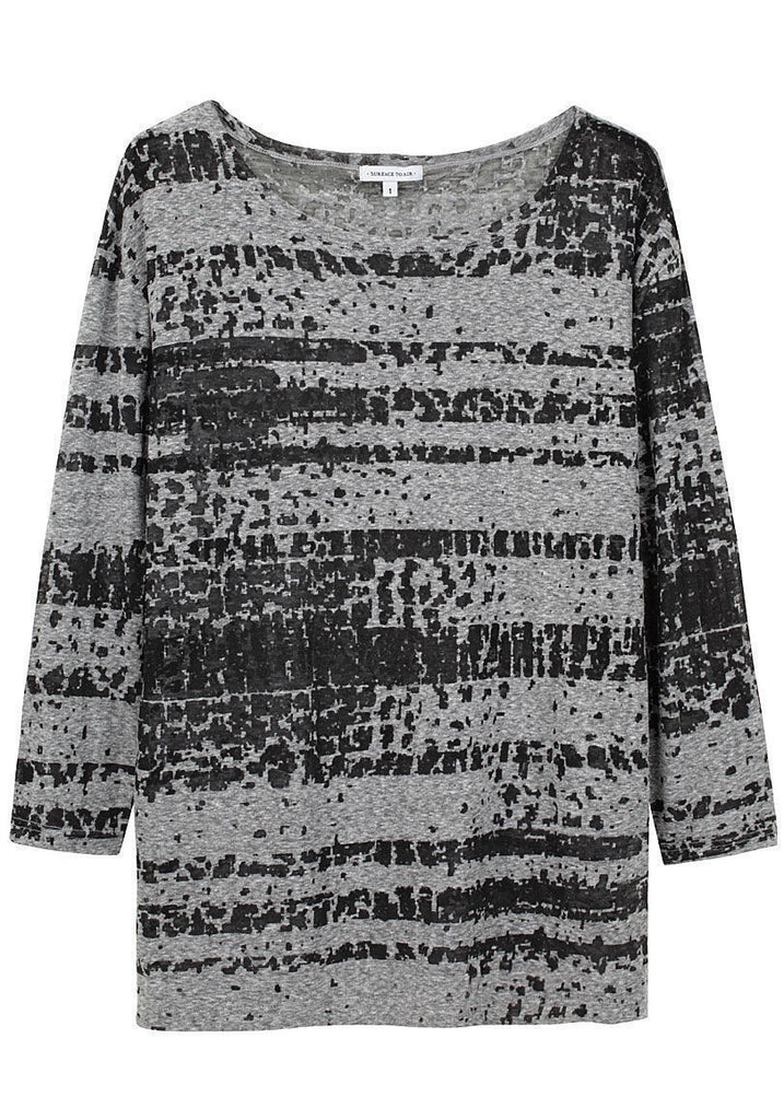 Long Sleeved Burnout Tee