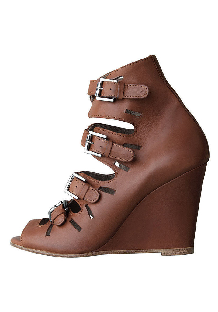 Wedge Buckle Sandal