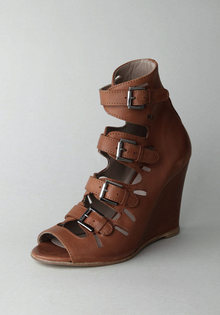 Wedge Buckle Sandal