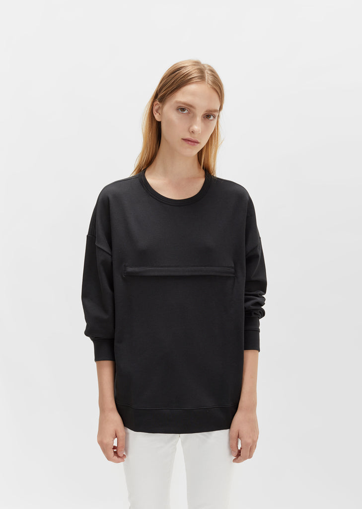 Zip Pocket Sweatshirt