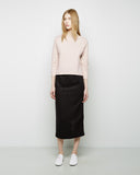 Cropped Three-Quarter Boatneck Tee