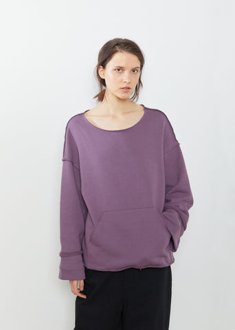 Cuffed Long Sleeve Cotton Tee
