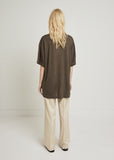 Olga Linen Oversized Tee