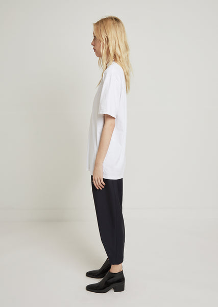 Tシャツ(半袖/袖なし) ACNE - Acne Studios gojina dyed Gojina Dyed Neck Logo Tee by Acne Studios- La Garçonne