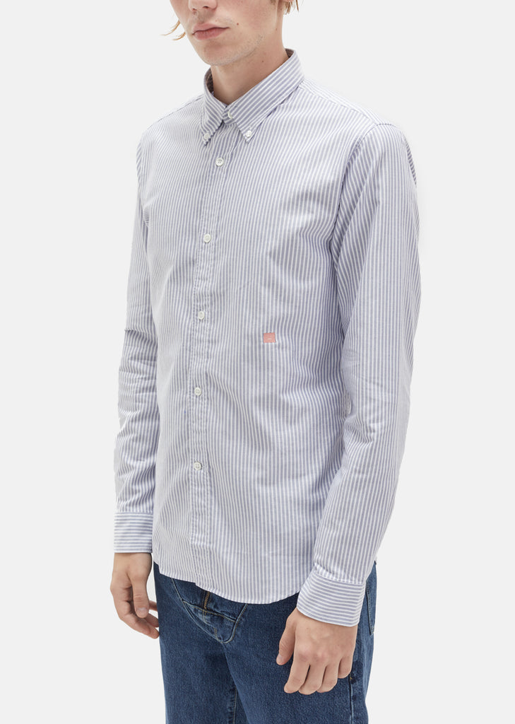 Ohio Face Striped Cotton Shirt