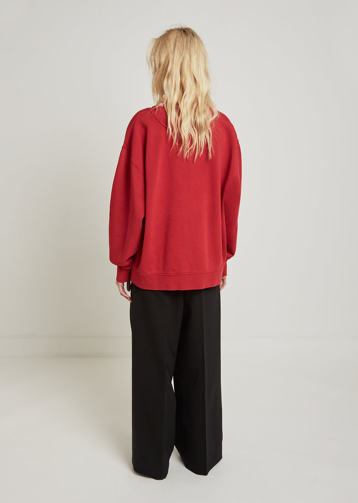 Yana Ribbed Oversized Sweatshirt
