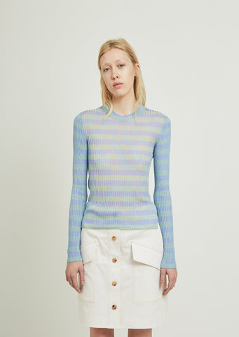 Rutmar Ribbed Knit Top