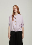 Lariv Crepe Knit Cardigan