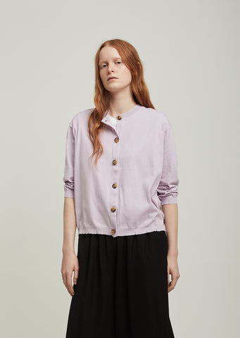 Lariv Crepe Knit Cardigan