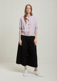 Lariv Crepe Knit Cardigan