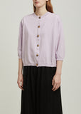 Lariv Crepe Knit Cardigan