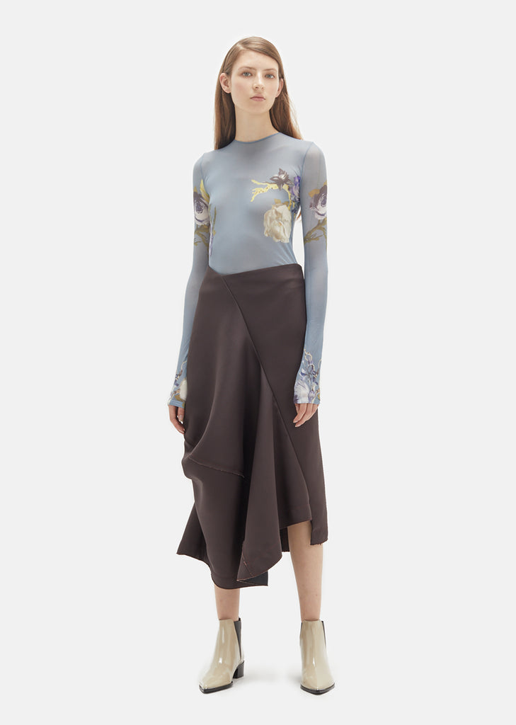 Niala Long Sleeve Flower Top