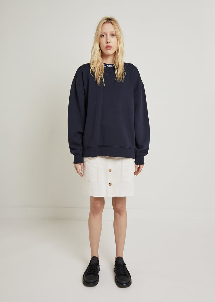 Yana Ribbed Oversized Sweatshirt