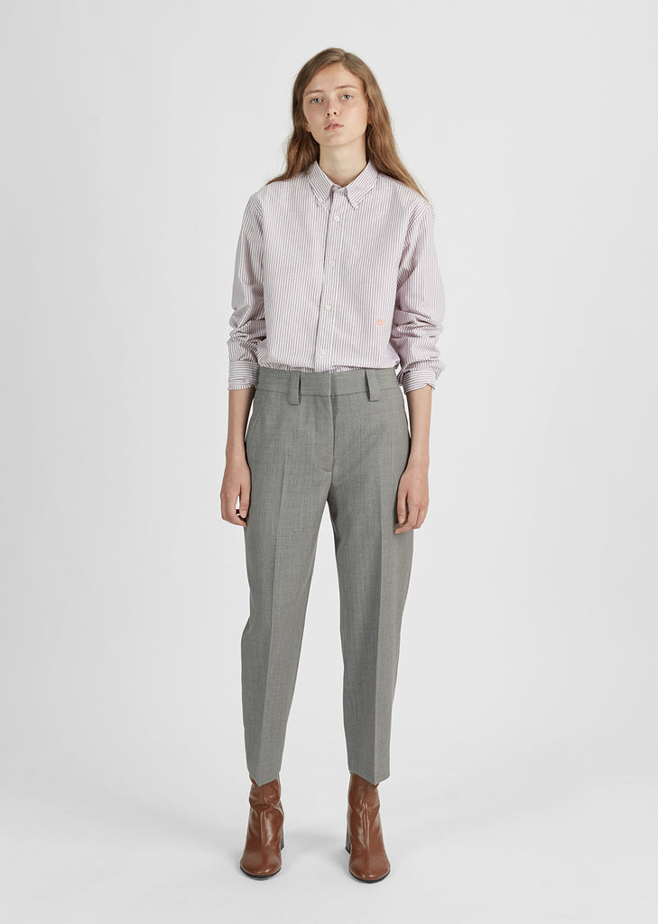 Ohio Face Striped Cotton Shirt