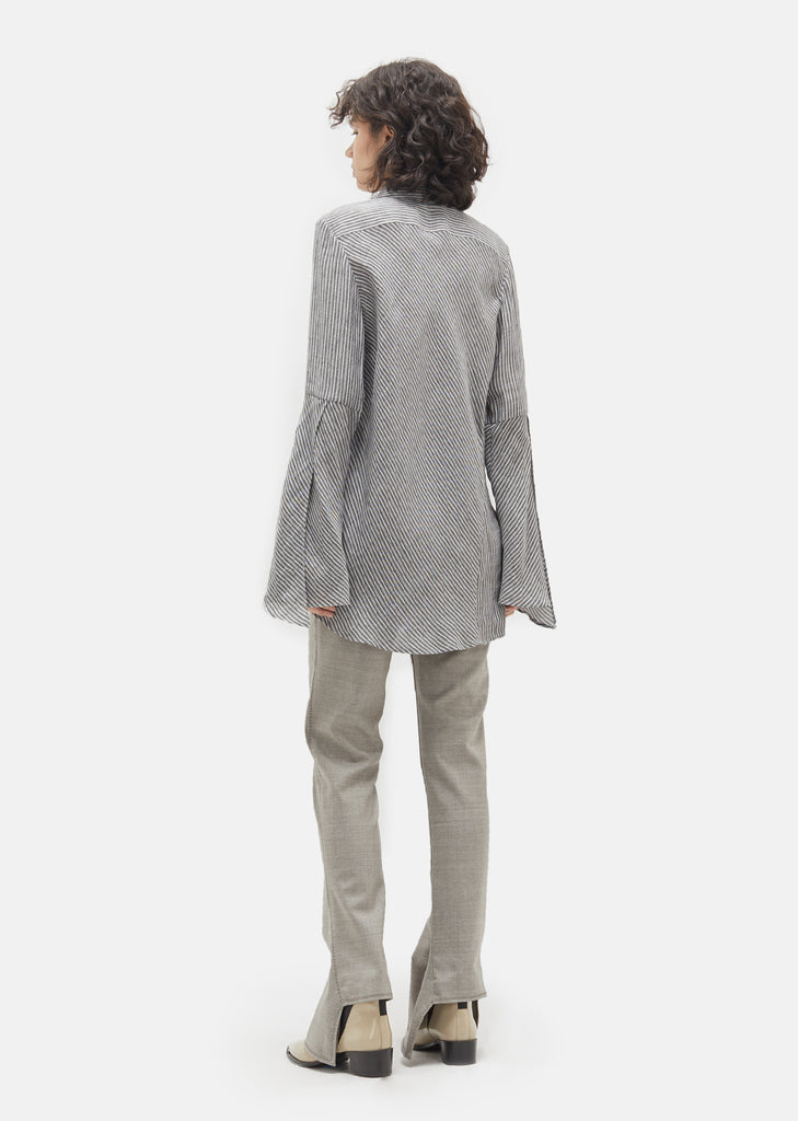 Balzac Asymmetrical Linen Shirt