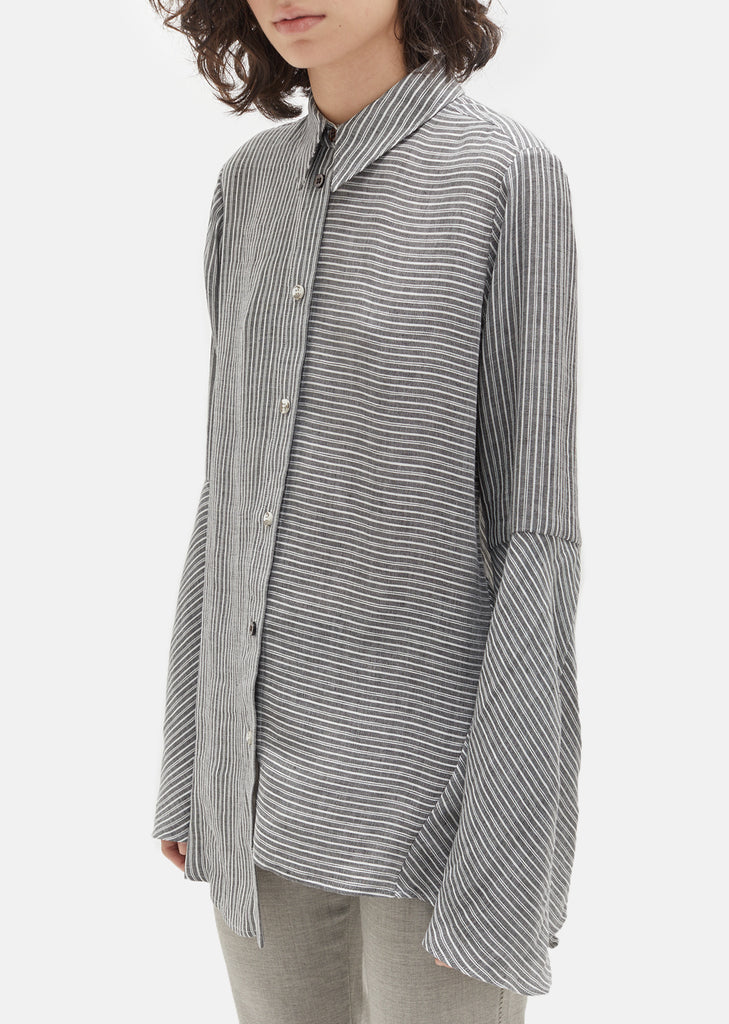 Balzac Asymmetrical Linen Shirt