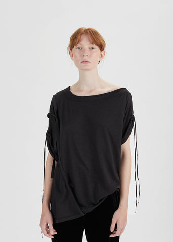 Ribbon Cotton Tee