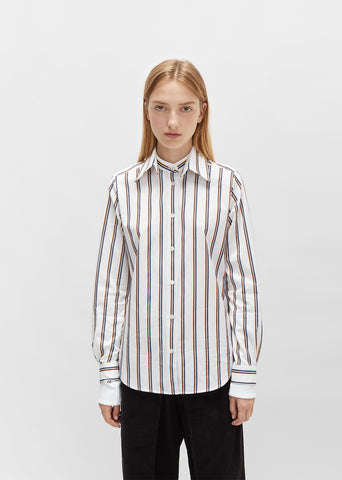 Double Sleeved Stripe Shirt