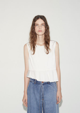 Flared Yoke Top