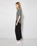 Striped Linen Blend Tee