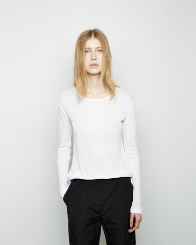 Oversized Ribbed Melange Longsleeve